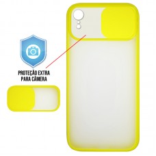 Capa para iPhone XR - Cam Protector Amarela